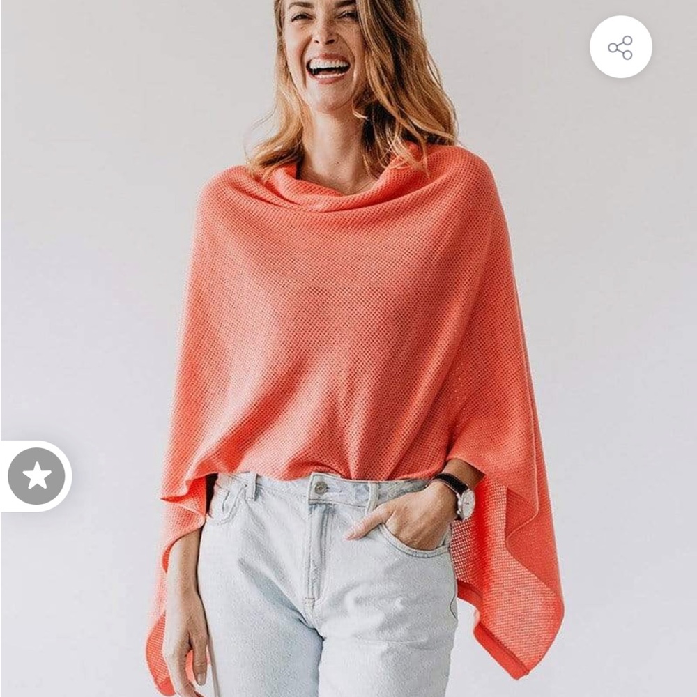 We Are Amma coral Cocoon nursing cover